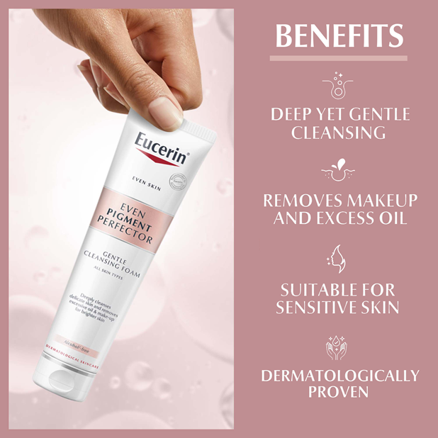 Eucerin Even Pigment Perfector Gentle Cleansing Foam 150g