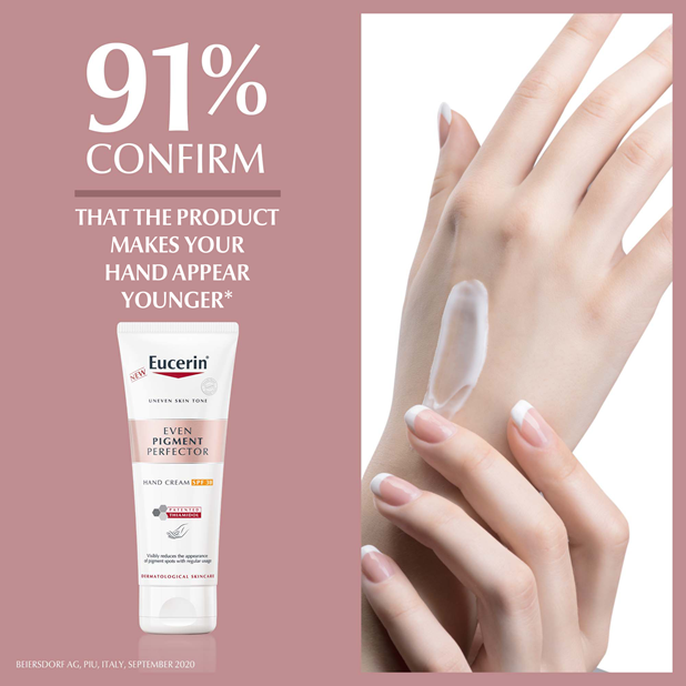 Eucerin Even Pigment Perfector Hand Cream SPF30 75ml