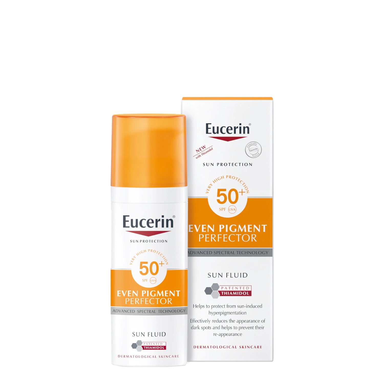 سائل الحماية من أشعة الشمس Eucerin Even Pigment Perfector SPF50+ 50 مل 