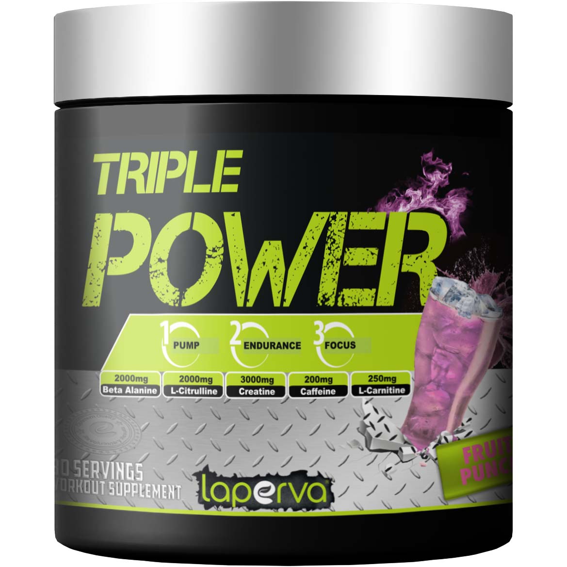 Triple Power Pre-Workout (3 نكهات) | 30 وجبة