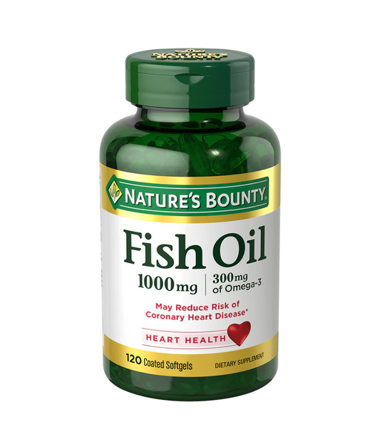 Fish Oil 1,000 mg - 120 Softgels