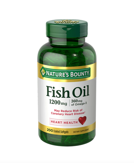 Fish Oil 1,200 mg - 200 Softgels