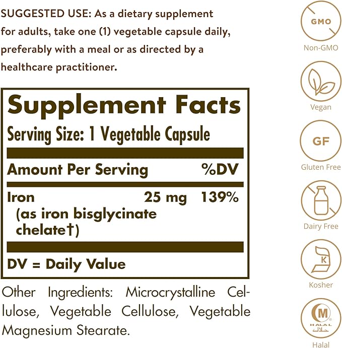 GENTLE IRON® - 90 VEGETABLE CAPSULES