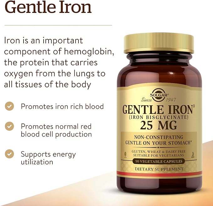 GENTLE IRON® - 90 VEGETABLE CAPSULES