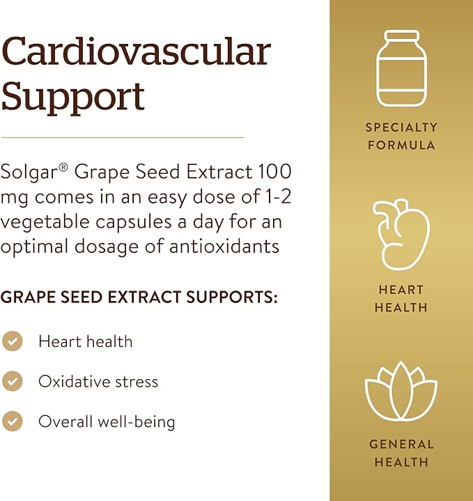 GRAPE SEED EXTRACT 100 MG VEGETABLE - 100 CAPSULES