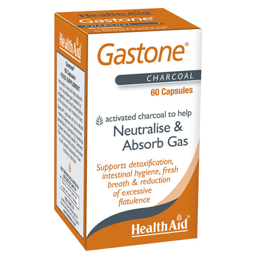 Gastone (Activated Charcoal) - 60 Capsules