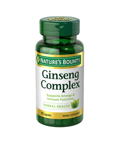 Ginseng Complex with Royal Jelly - 75 Capsules