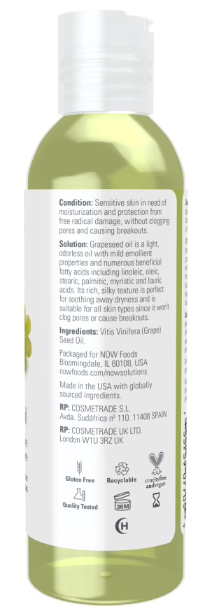 Grapeseed Oil - Pure - 118ml