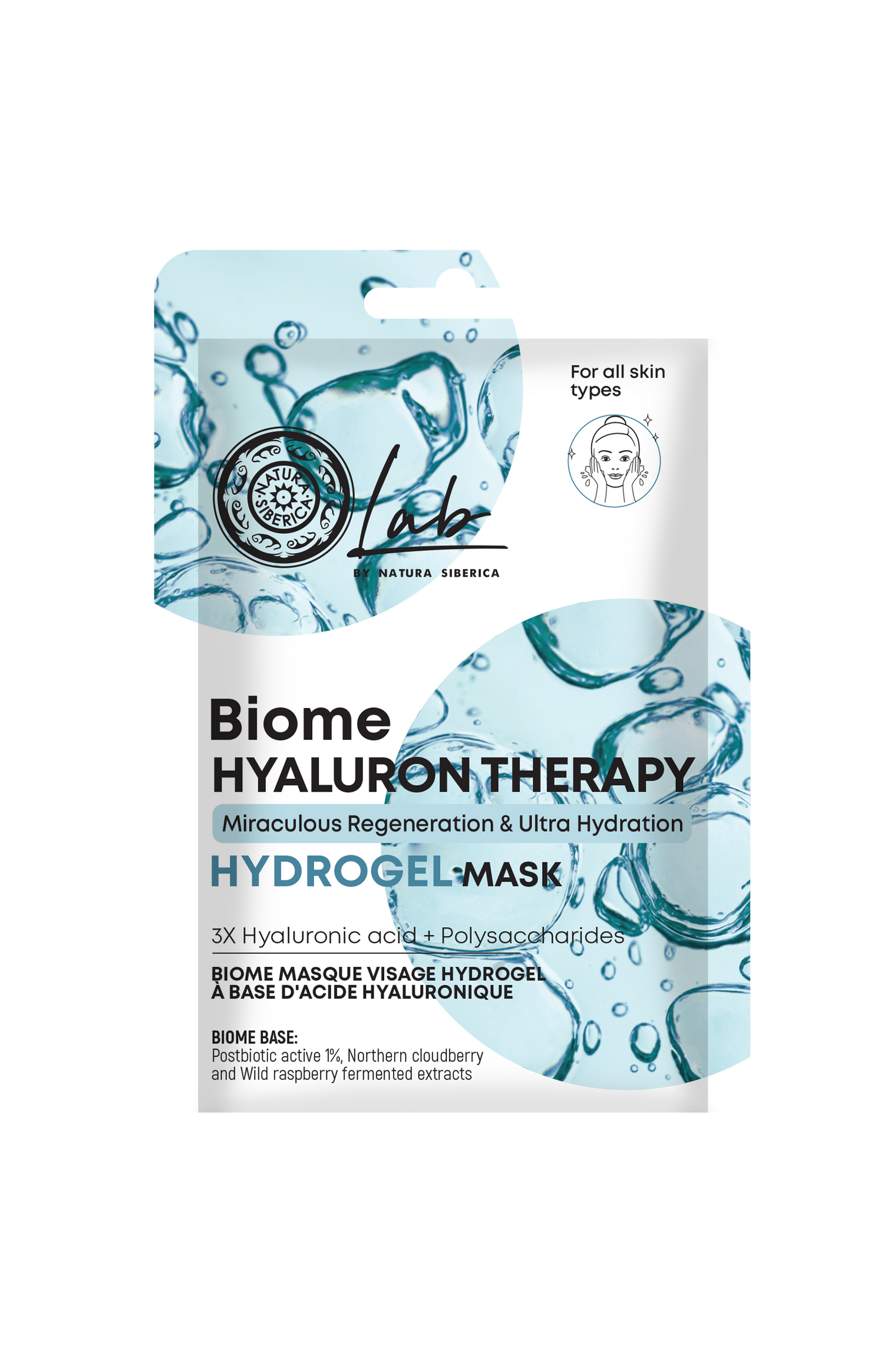 LAB BIOME ® -  HYALURON THERAPY HYDROGEL MASK - 1 PC