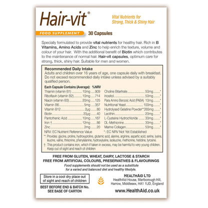 Hair-vit® - 30 Capsules