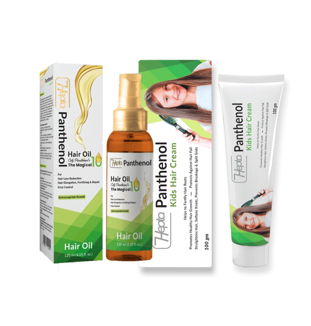 Hepta Panthenol Hair Care Kids Bundle