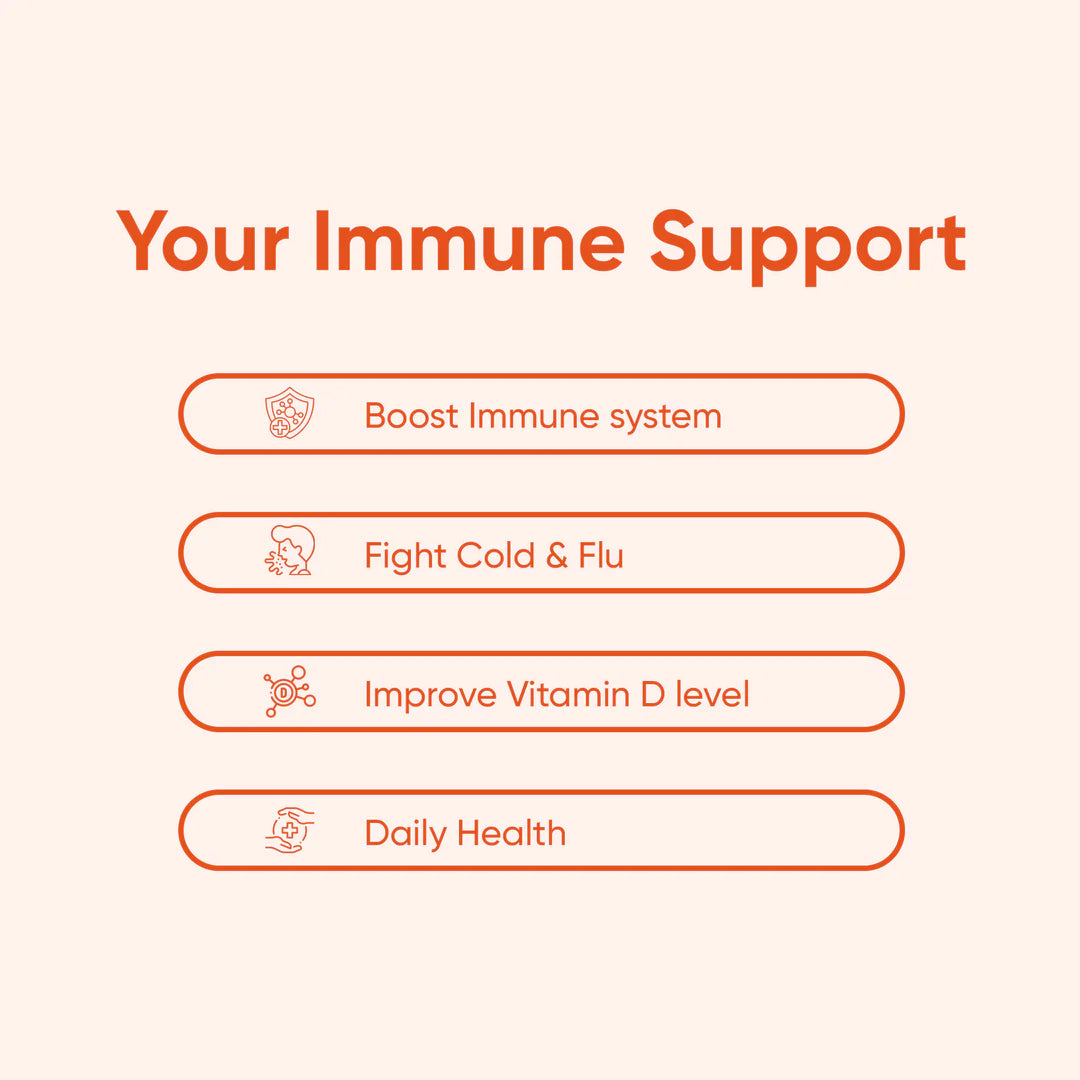 IMMUNITY GUMMIES - For immune support - 60 Vegan Gummies