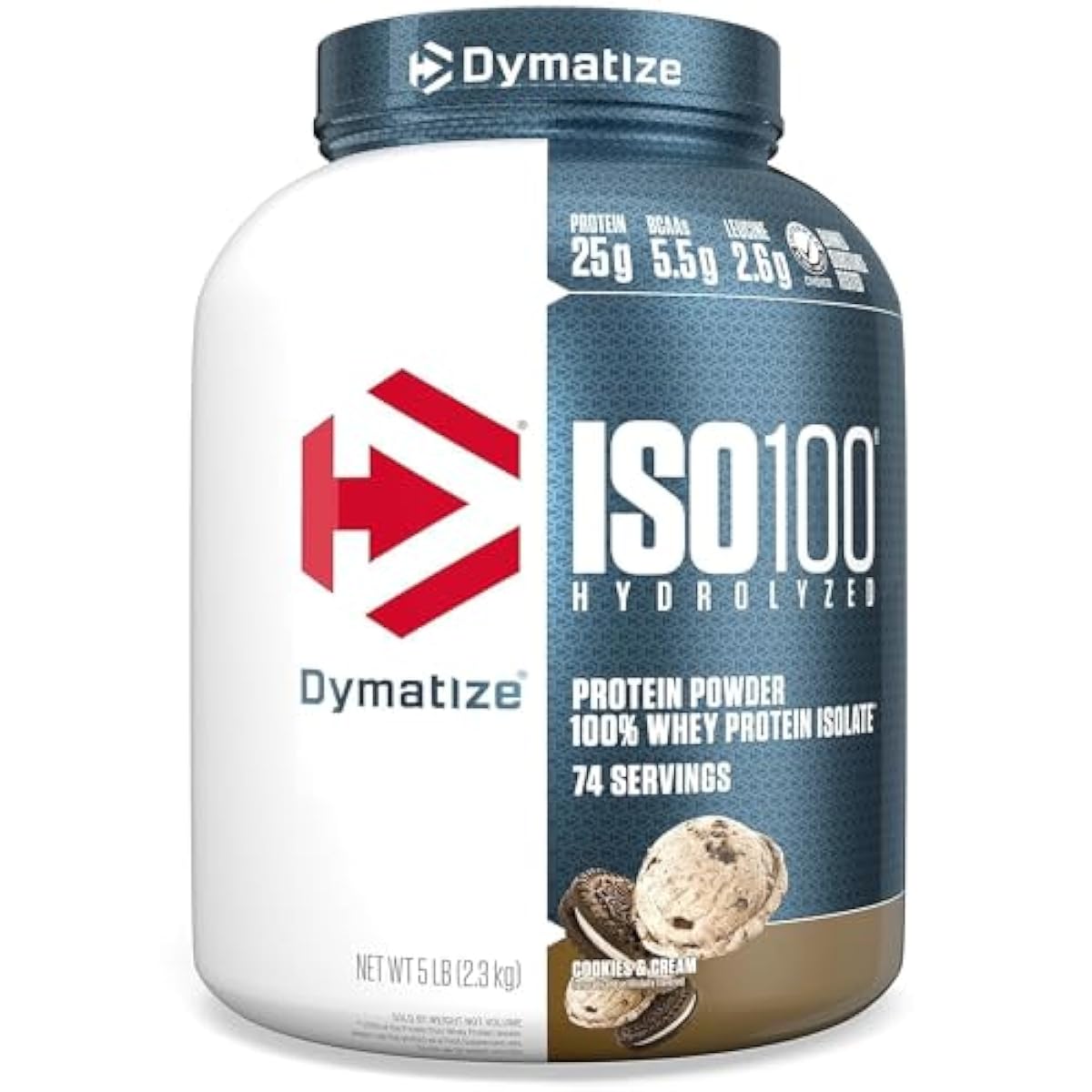 بسكويت وكريمة ISO100® - 2.3 كجم | 74 وجبة