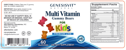 Multivitamin Kids- 60Gummies