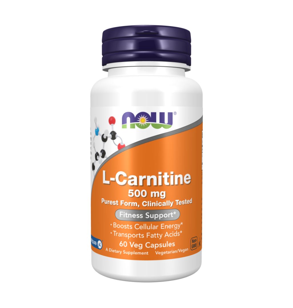 L-Carnitine 500 mg - 60 Veg Capsules