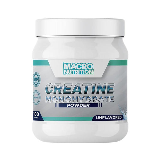 Creatine monohydrate (Unflavored) 500g | 100 servings