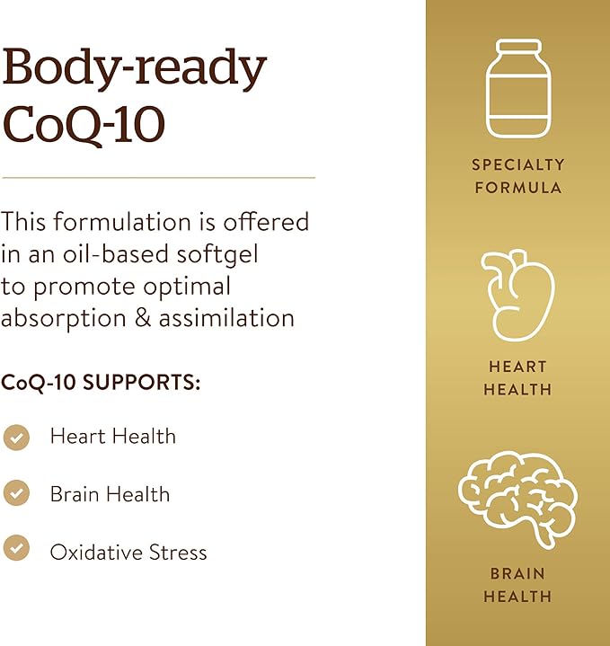 MEGASORB COQ-10 200 MG - 30 SOFTGELS