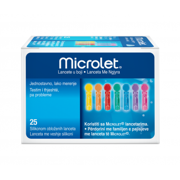Contour Plus Microlet Lancet 25`s