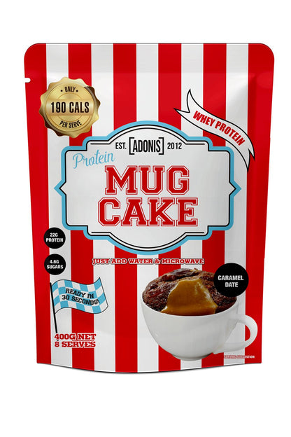 PROTEIN MUG CAKE (Whey Protein) – (4 Flavors) 400g | 8 Servings