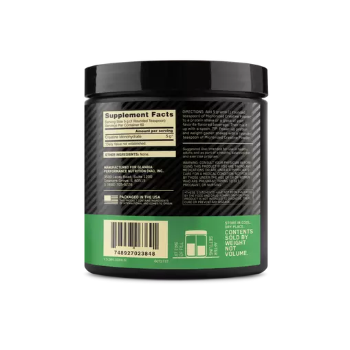 Micronized Creatine Powder - Unflavored - 60 Servings