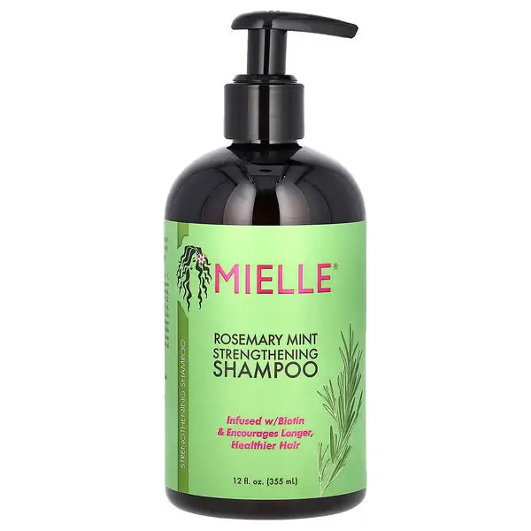 Mielle - Strengthening Shampoo, Rosemary Mint - 355 ml