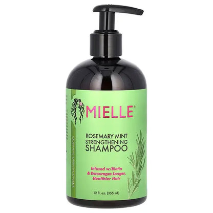 Mielle - Strengthening Shampoo, Rosemary Mint - 355 ml