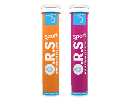 O.R.S SPORT ELECTROLYTE - Orange - 20 tablets