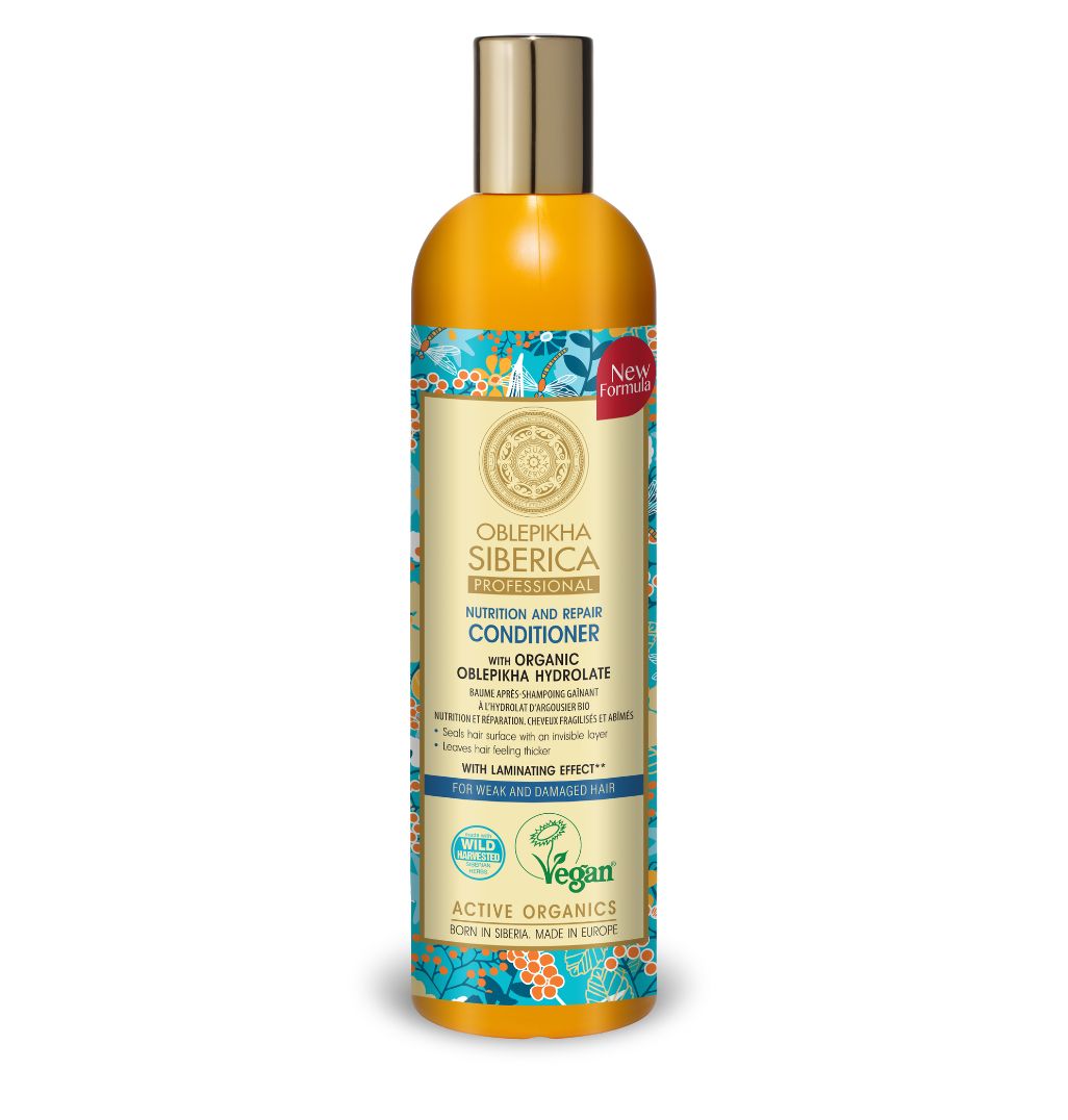 OBLEPIKHA SIBERICA® -   CONDITIONER WITH LAMINATING EFFECT ( Weak & Damaged Hair) - 400ml