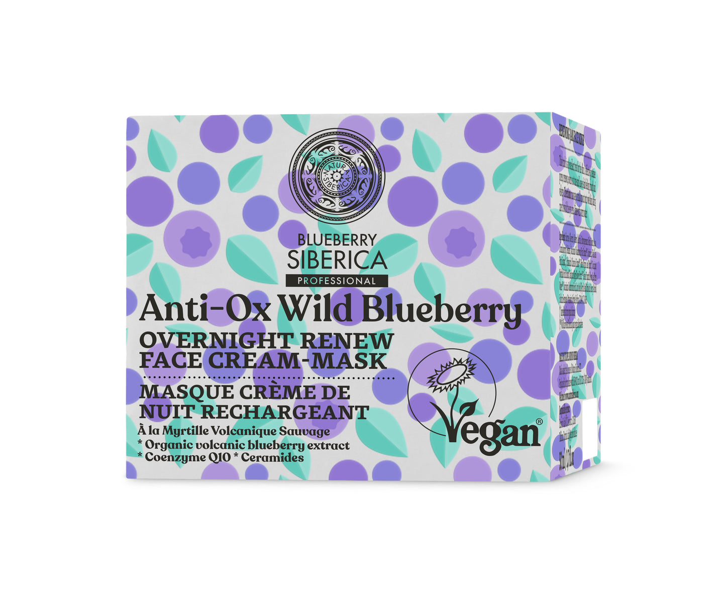 ANTI-OX WILD BLUEBERRY® -  OVERNIGHT RENEW FACE CREAM-MASK - 50 ML