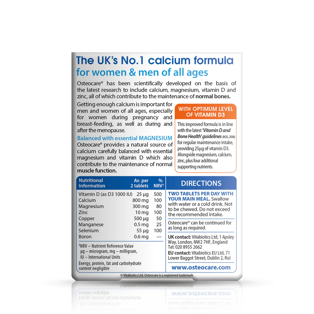 Osteocare Original - 30 Tablets