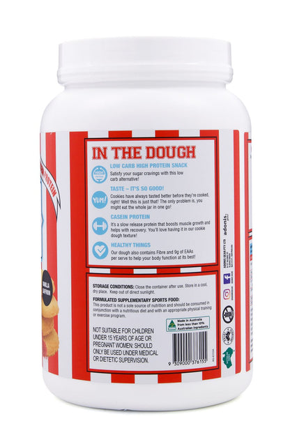 PROTEIN COOKIE DOUGH (Casein Protein) – (12 Flavors) - 1Kg | 25 Servings