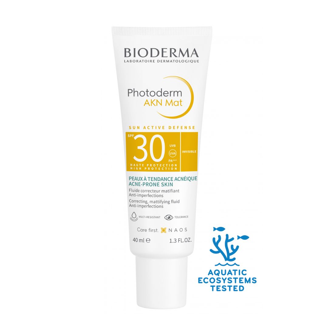 Photoderm AKN Mat للبشرة الدهنية المعرضة لحب الشباب SPF30 - 40 مل 