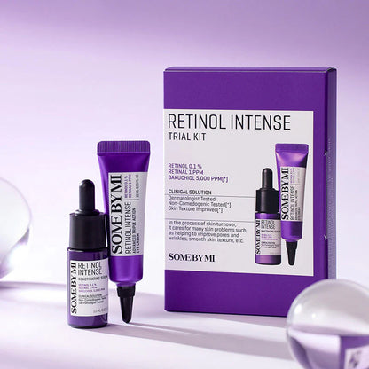 Retinol Intense® - Reactivating Serum (10ml) and Retinol Intense Advanced Triple Action Eye Cream (10ml).