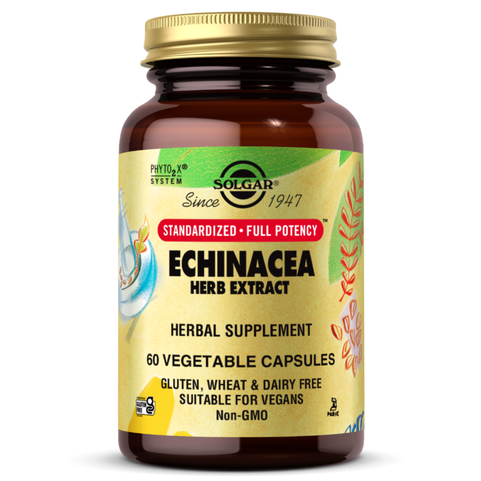 SFP ECHINACEA HERB EXTRACT - 60 VEGETABLE CAPSULES