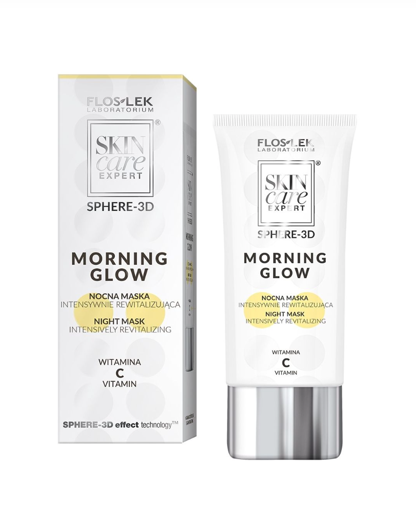 Floslek - SKIN CARE EXPERT® SPHERE-3D MORNING GLOW Night mask intensively revitalizing - 50 ml