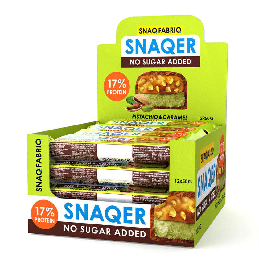 SNAQER Chocolate Bar 50g (3 Flavors)