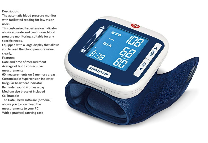 Pic Wrist Smartrapid Digital Blood Pressure Monitor