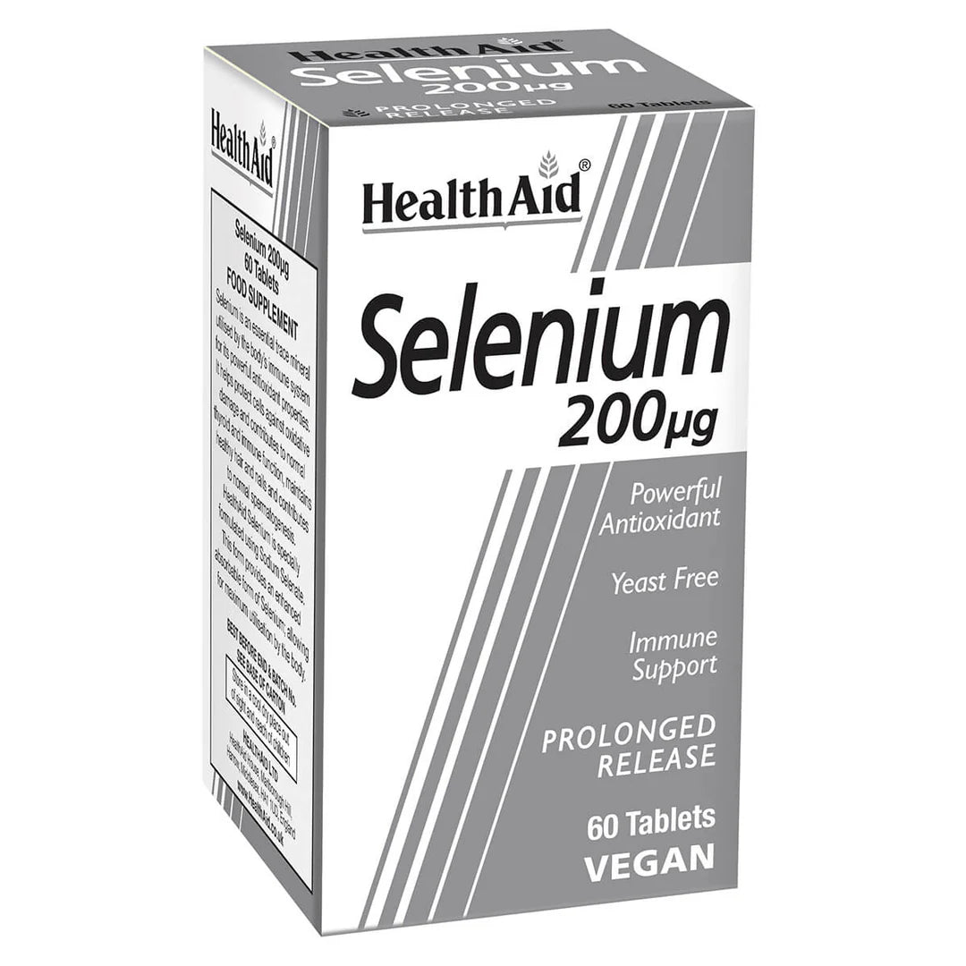 Selenium 200ug - Prolonged Release - 60 Tablets