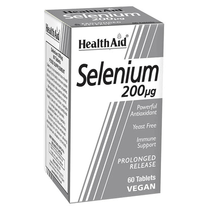 Selenium 200ug - Prolonged Release - 60 Tablets