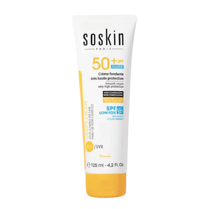Soskin Smooth Sunscreen Very High Protection 50+ 125ml