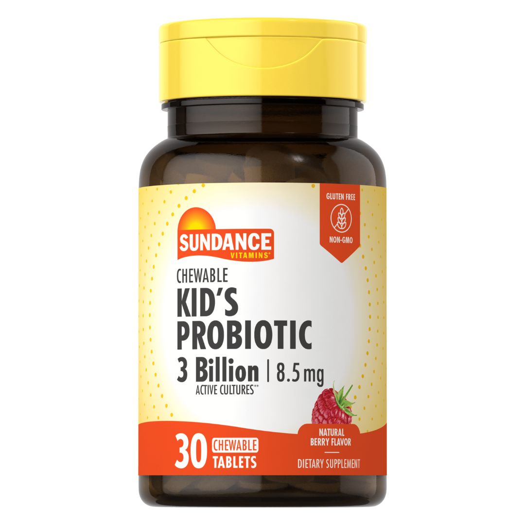Kid’s Probiotic 3 BILLION ACTIVE CULTURES - 30 Chewable Tablets