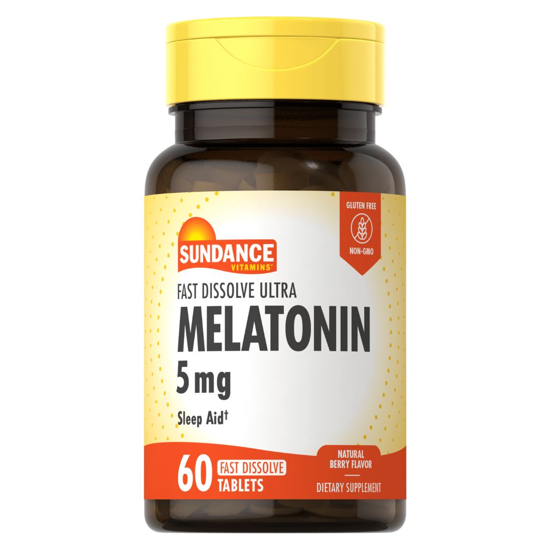 Melatonin 5 mg - Fast Dissolve Ultra 60 Fast Dissolve Tablets