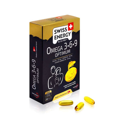 Omega-3-6-9 OPTIMUM - (balanced omega fatty acid complex) - 30 capsules