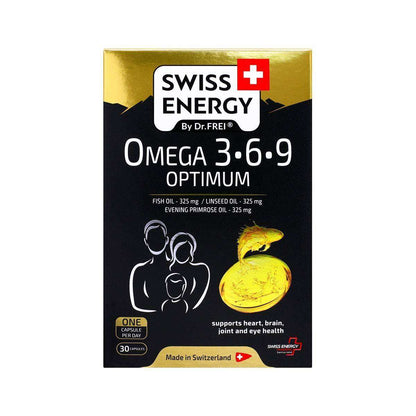 أوميغا 3-6-9 أوبتيموم - (مركب أحماض أوميغا الدهنية المتوازنة) - 30 كبسولة