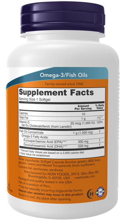 Tri-3D Omega™ Fish Oil - 90 Softgels