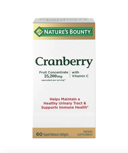Triple Strength Natural Cranberry - 60 Softgels