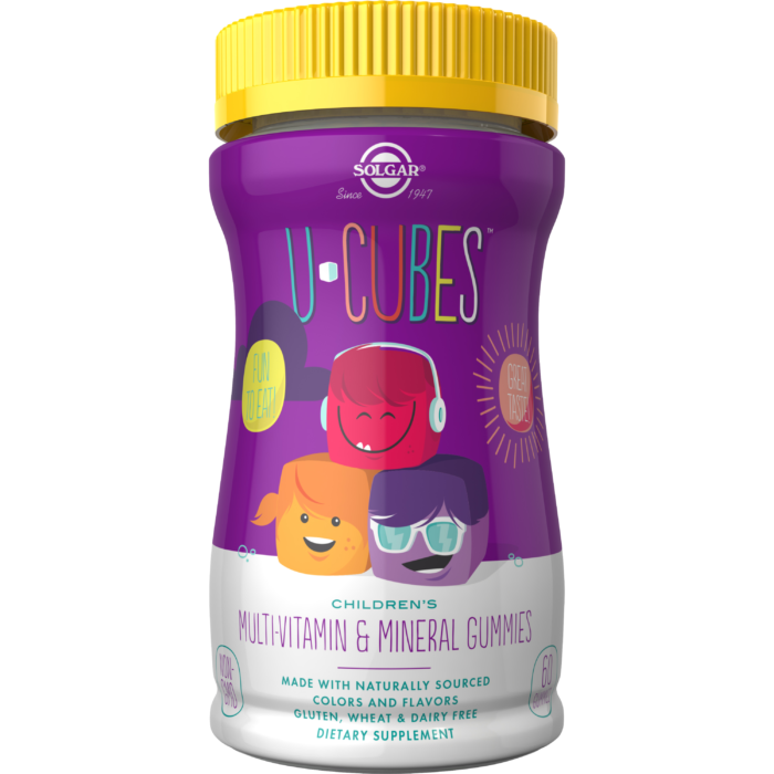 U-CUBES™ CHILDREN’S MULTI-VITAMIN & MINERAL - 60 GUMMIES