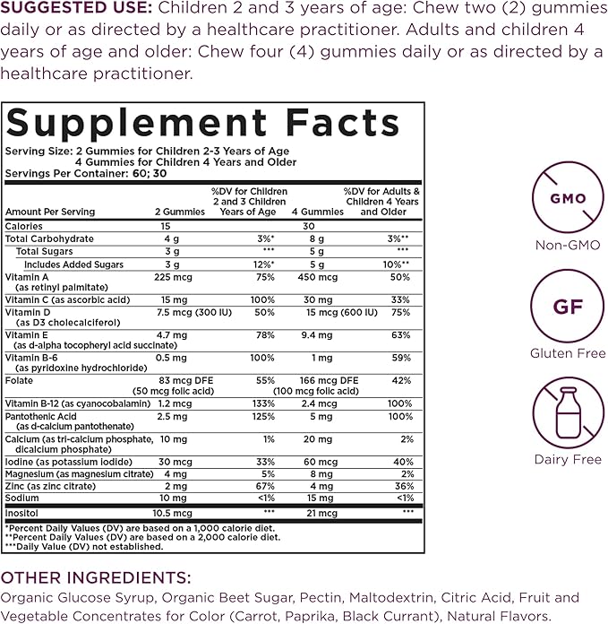 U-CUBES™ CHILDREN’S MULTI-VITAMIN & MINERAL - 60 GUMMIES