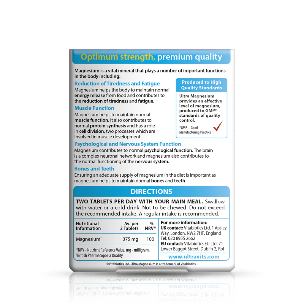 Ultra Magnesium - 60 Tablets