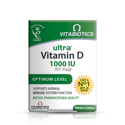 Ultra Vitamin D 1000IU - 96 Tablets